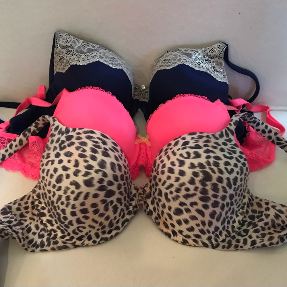 Lot of 3 Victorias Secret Bras - 36D